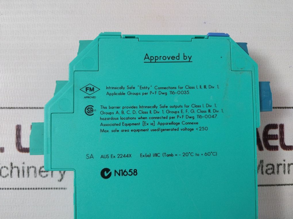 Pepperl & Fuchs Kfd2-sr2-ex2.W K-system Switch Amplifier Output Module 132960