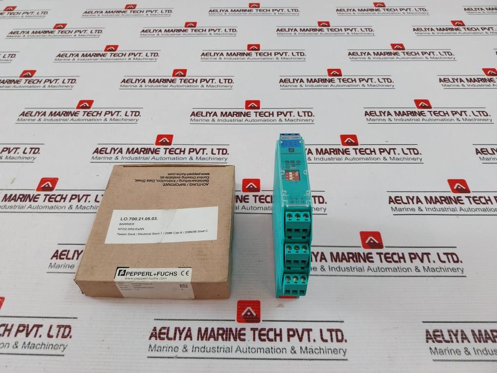 Pepperl+Fuchs Kfd2-sr2-ex2.W K-system Switch Amplifier 132960