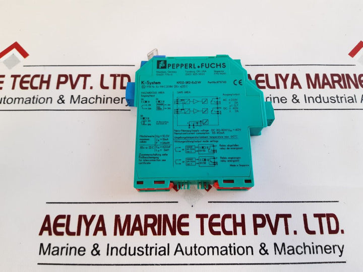 Pepperl+Fuchs Kfd2-sr2-ex2.W K-system Switch Amplifier 37374S
