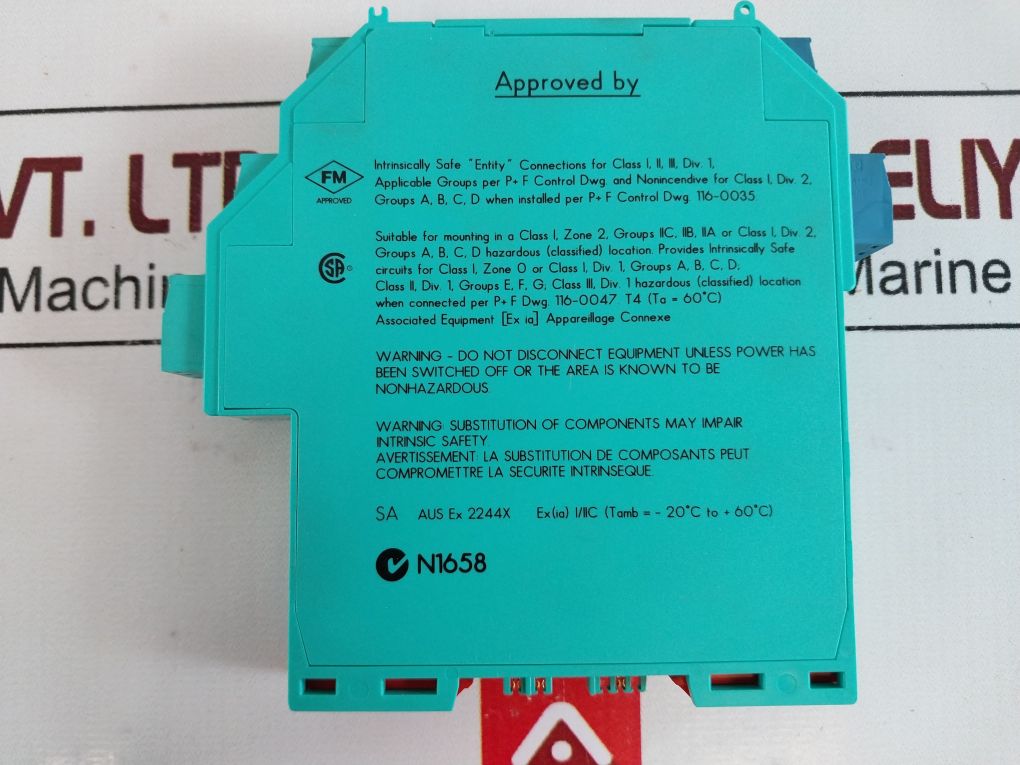 Pepperl Fuchs Kfd2-sr2-ex2.W Switch Amplifier