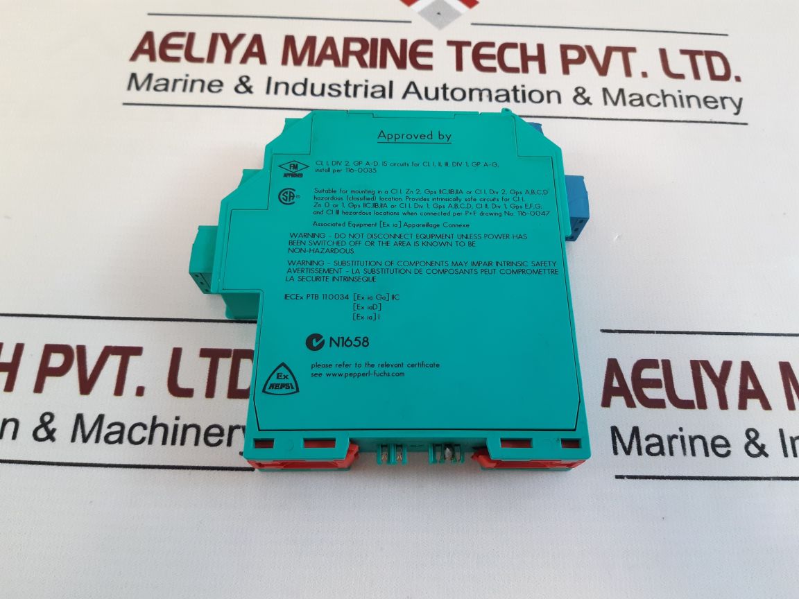 Pepperl+Fuchs Kfd2-sr2-ex2.W Switch Amplifier 132960