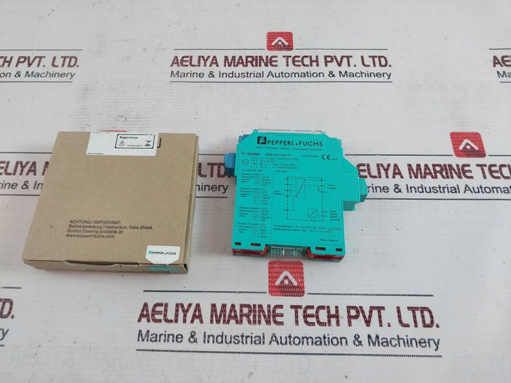 Pepperl+Fuchs Kfd2-stc4-ex1-y1 Power Switch Amplifier 231365