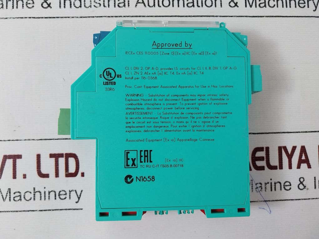 Pepperl+Fuchs Kfd2-stc4-ex1.Es 1-channel Isolated Barrier 227919