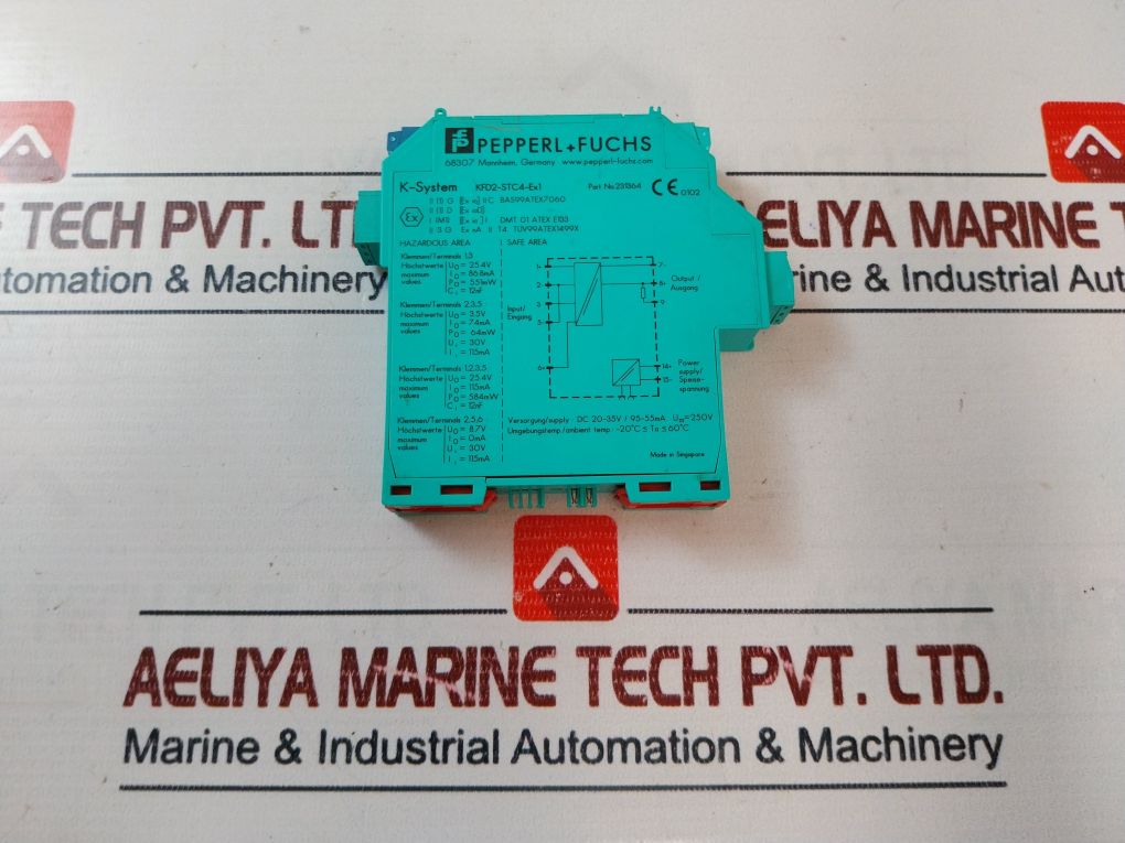 Pepperl+Fuchs Kfd2-stc4-ex1 K-system Transmitter Power Supply 231364