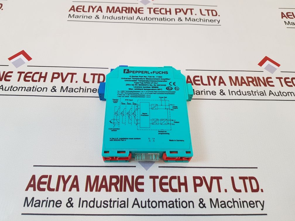 Pepperl+Fuchs Kfd2-ut-ex1 Temperature Measurement Amplifier 71922 