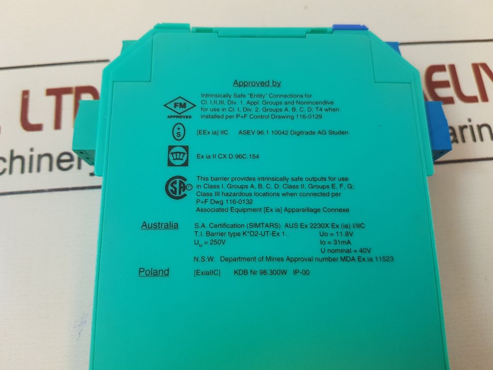Pepperl+Fuchs Kfd2-ut-ex1 Universal Temperature Measurement Amplifier 104016