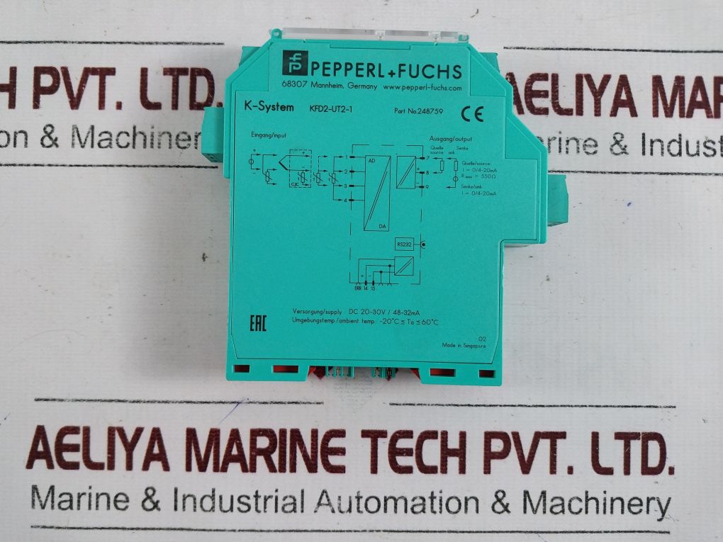 Pepperl+Fuchs Kfd2-ut2-1 Temperature Converter 248759
