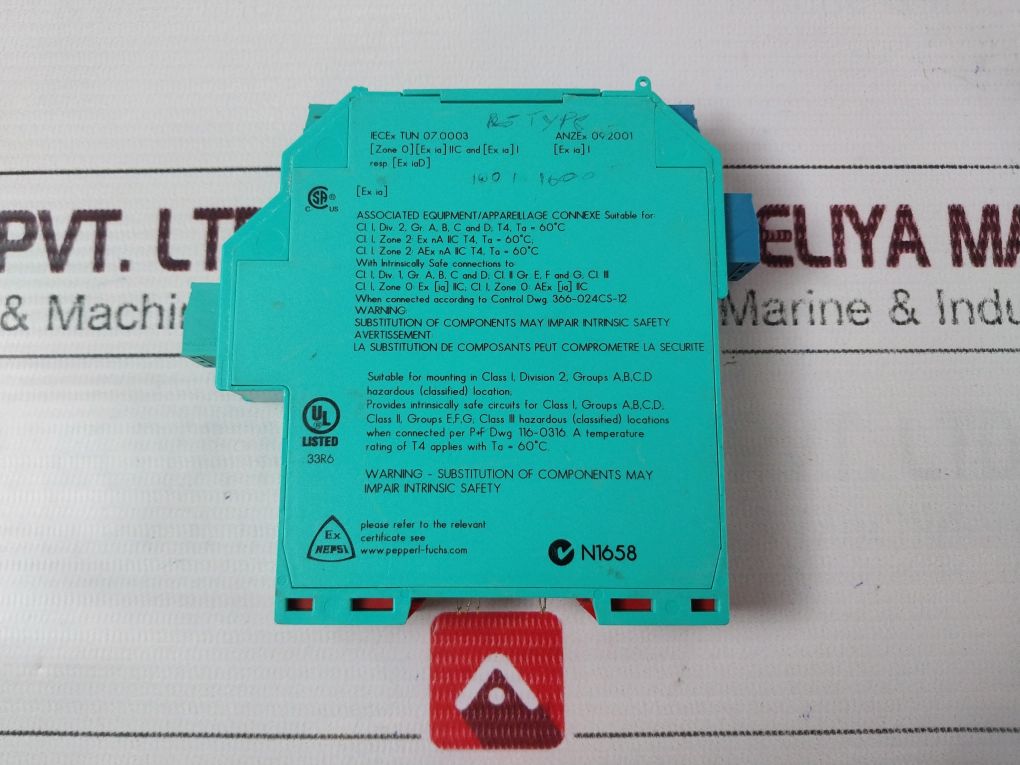 Pepperl+Fuchs K-system Kfd2-ut2-ex1 Universal Temperature Converter