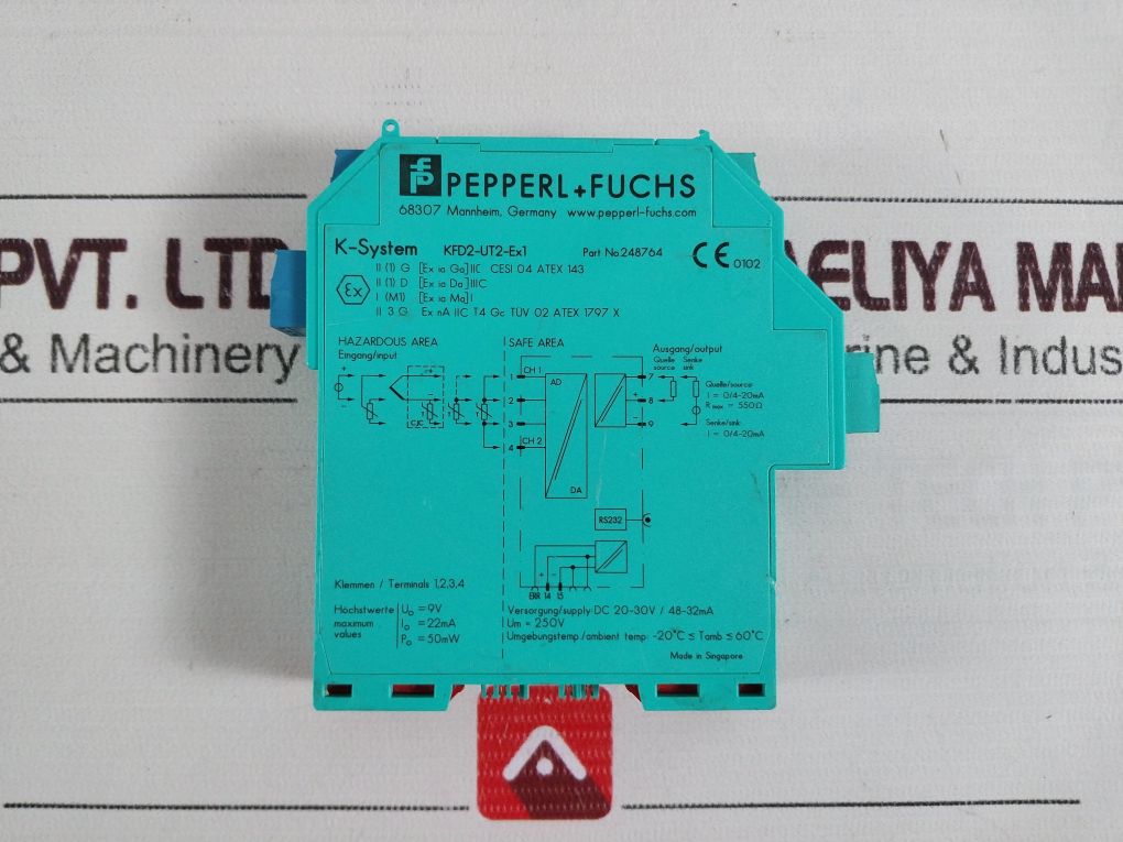 Pepperl+Fuchs Kfd2-ut2-ex1 Universal Temperature Converter