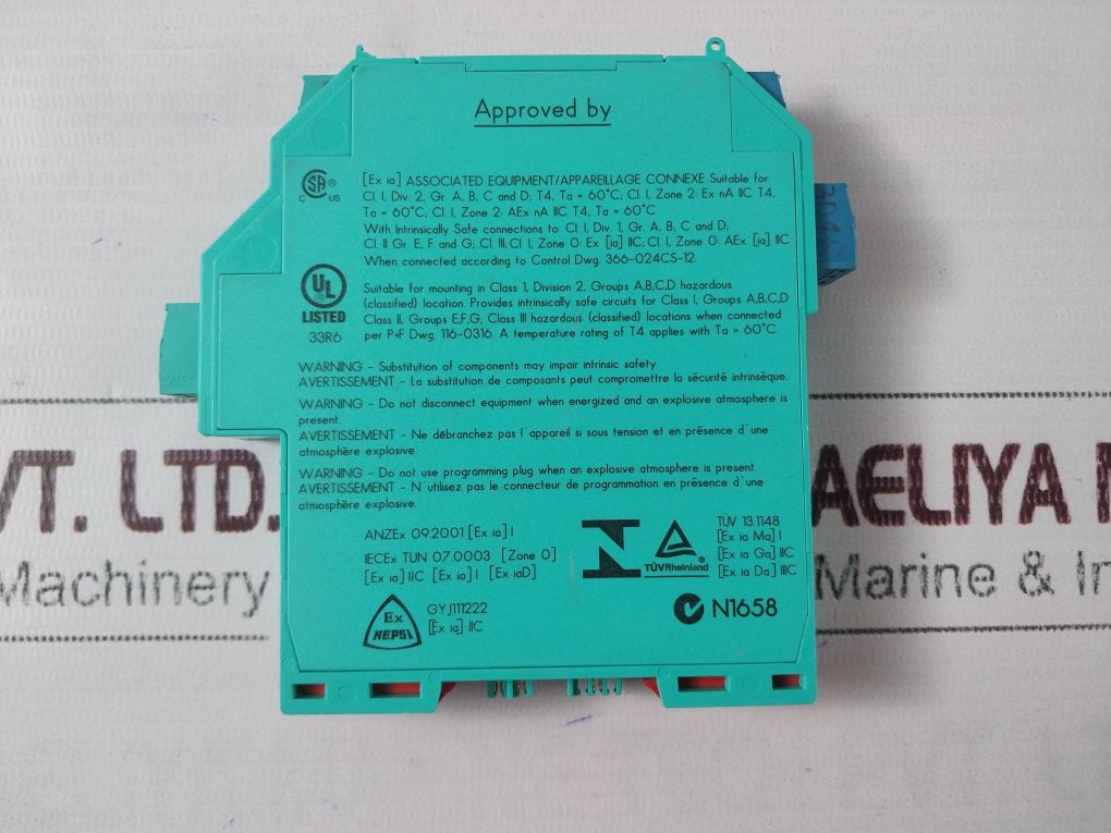 Pepperl+Fuchs Kfd2-ut2-ex1 K-system Transmission Safety Barrier 248764