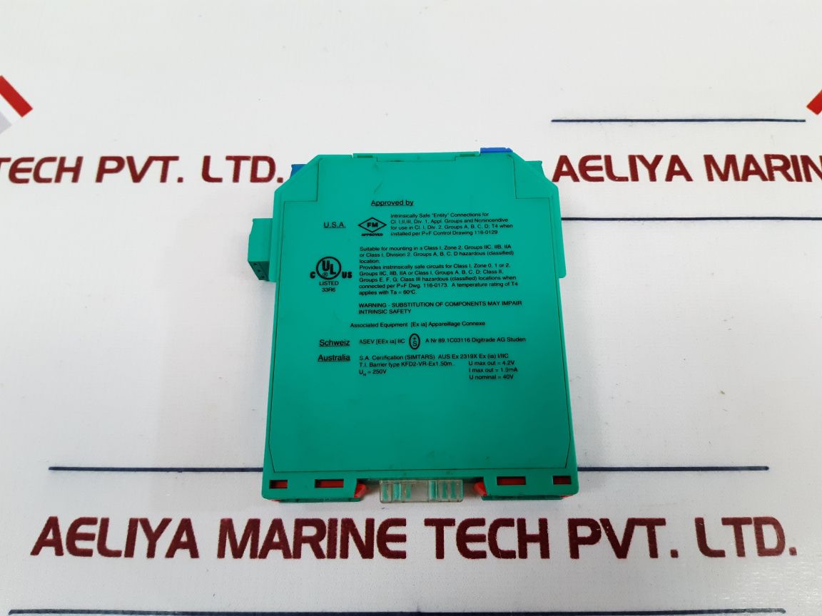 Pepperl+Fuchs K-system Kfd2-vr-ex1.50M Isolator Analog Module