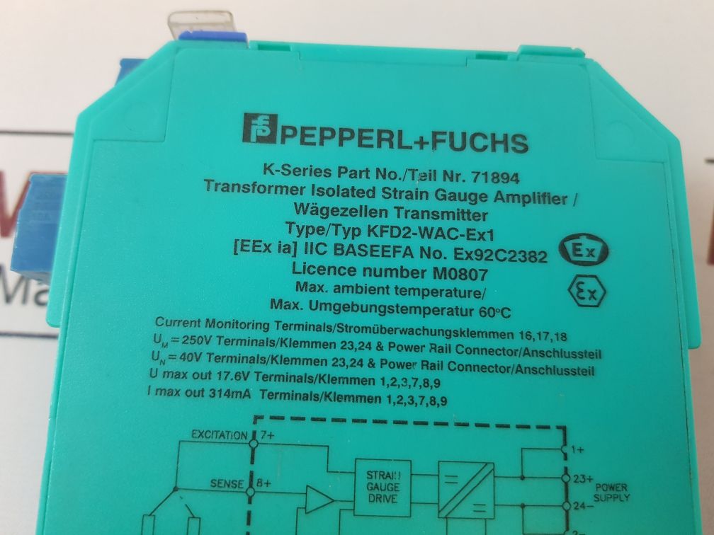 Pepperl+Fuchs Kfd2-wac-ex1 Signal Converter