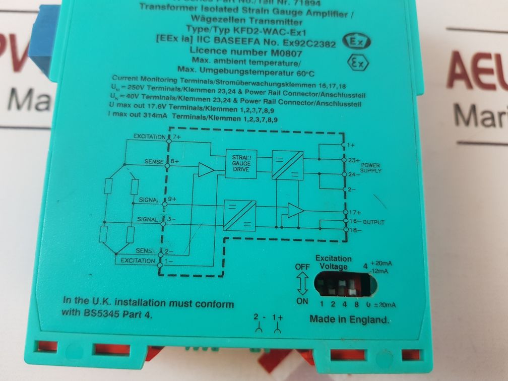 Pepperl+Fuchs Kfd2-wac-ex1 Signal Converter