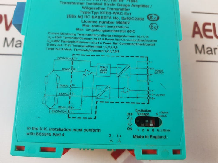 Pepperl+Fuchs Kfd2-wac-ex1 Signal Converter