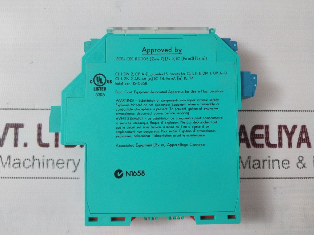 Pepperl+Fuchs Kfd2.Stc4-ex1.Es Transmitter Power Supply 227919