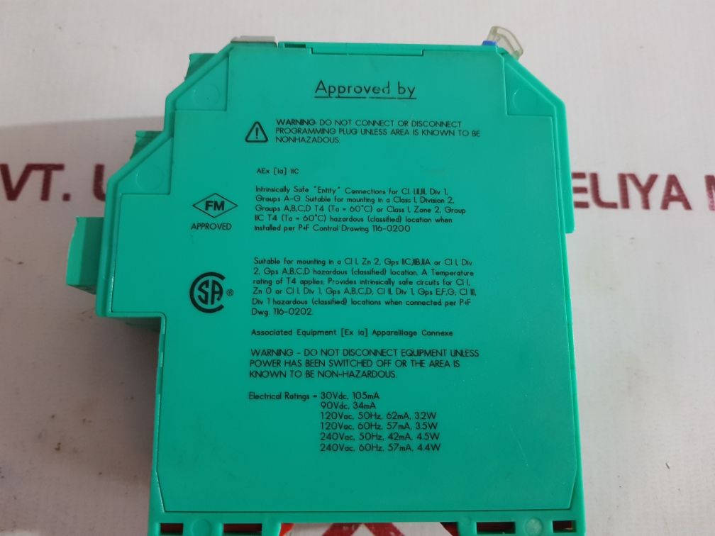Pepperl+Fuchs K-system Kfub-ufc-ex1.D Frequency Converter