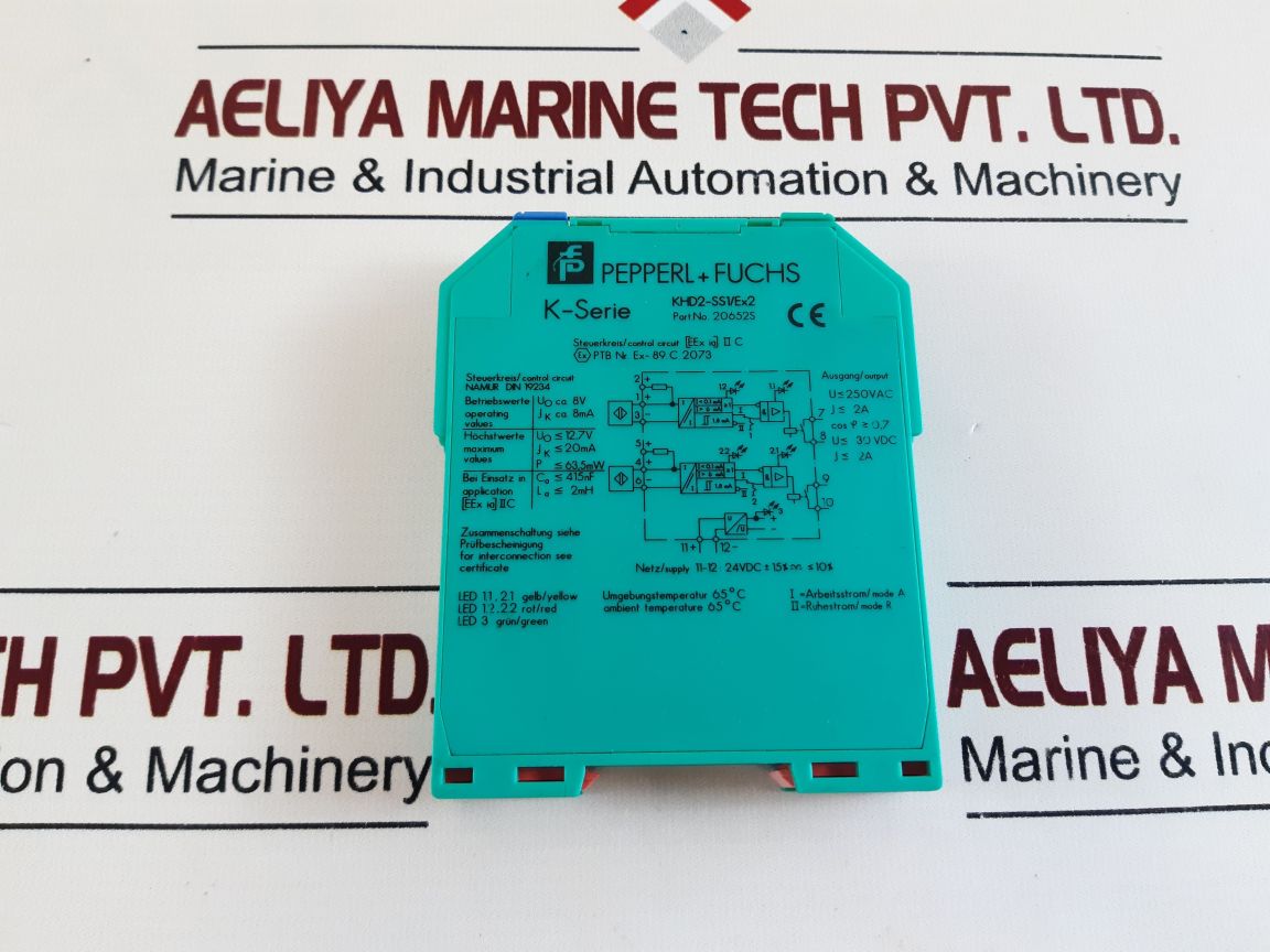 Pepperl+Fuchs Khd2-ss1Ex2 Isolation Amplifier 20652S Free Shipping