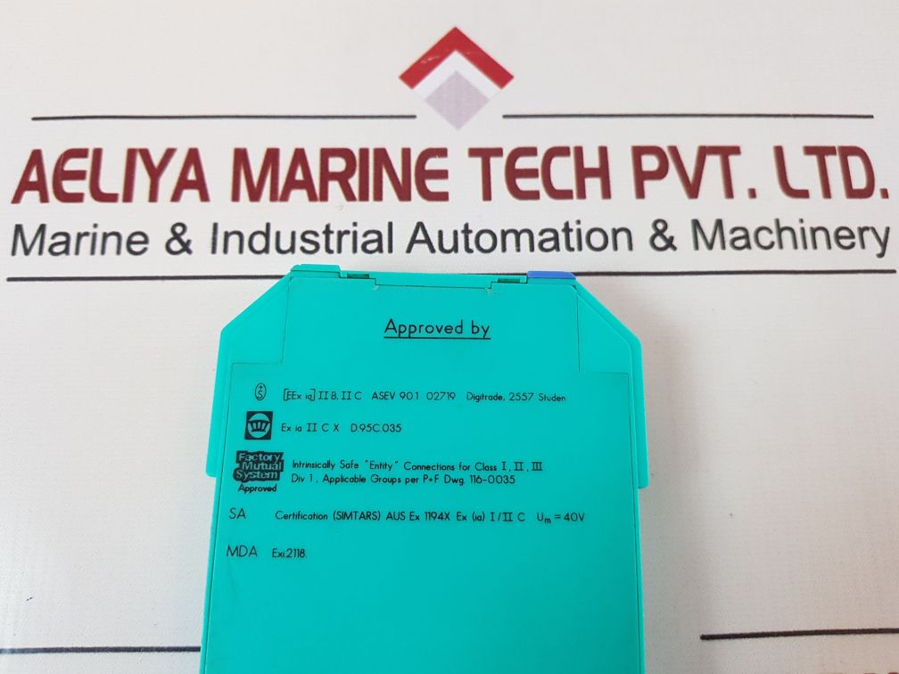 Pepperl+Fuchs Khd2-ss1/Ex2 Isolation Amplifier 20652S