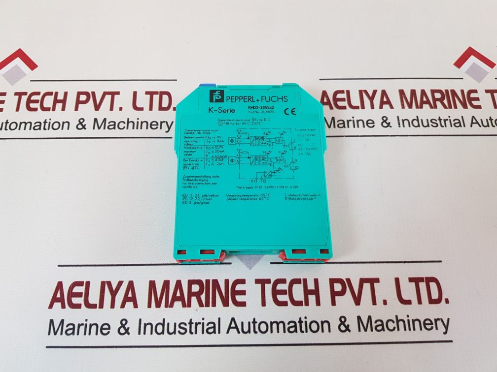 Pepperl+Fuchs Khd2-ss1/Ex2 Isolation Amplifier 20652S