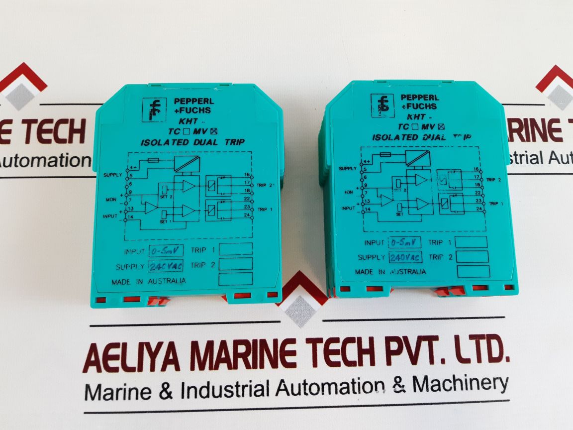 Pepperl+Fuchs Kht-mv Isolated Dual Trip