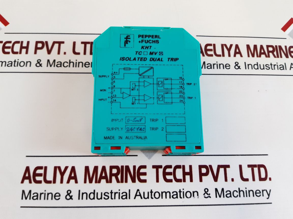 Pepperl+Fuchs Kht-mv Isolated Dual Trip