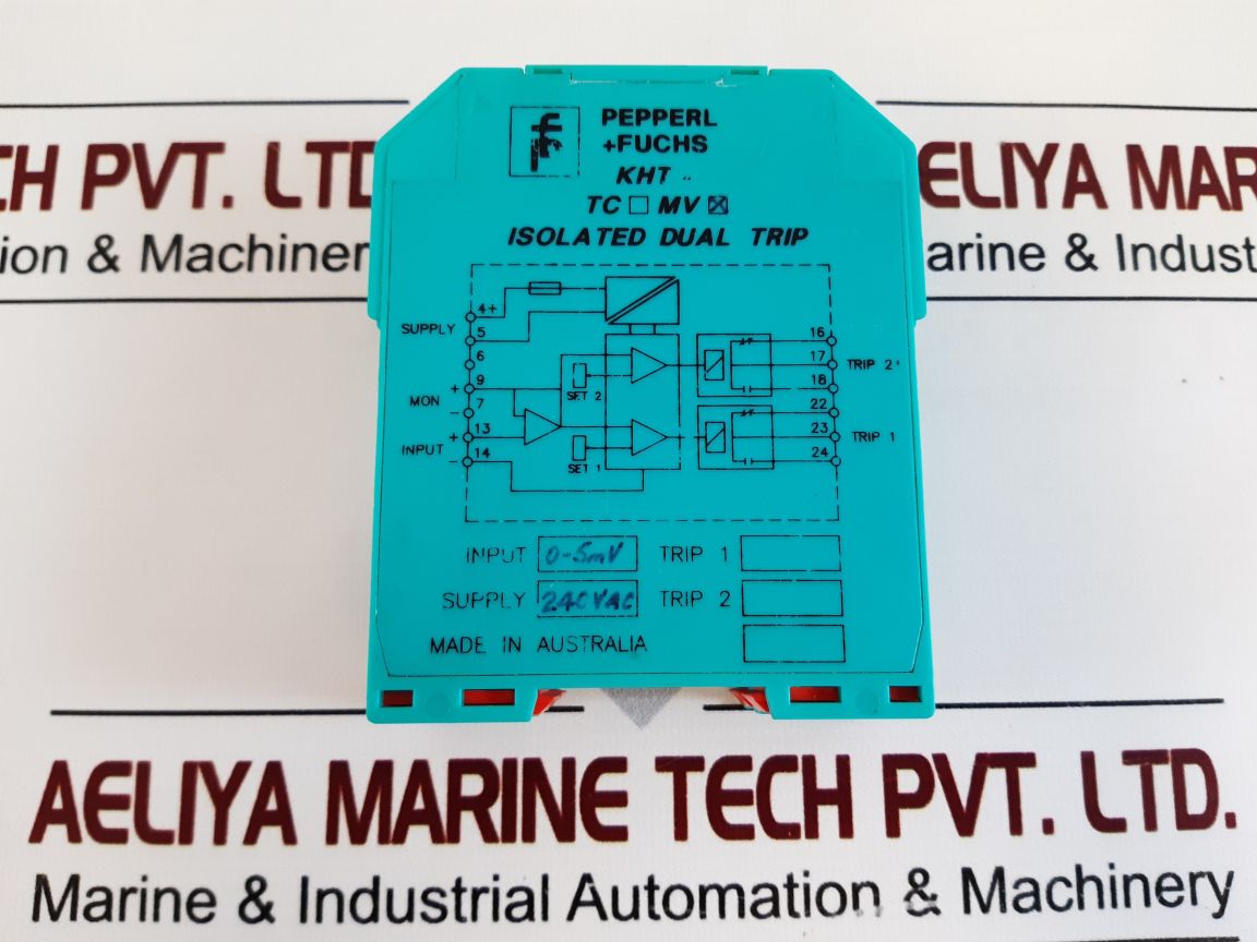 Pepperl+Fuchs Kht-mv Isolated Dual Trip