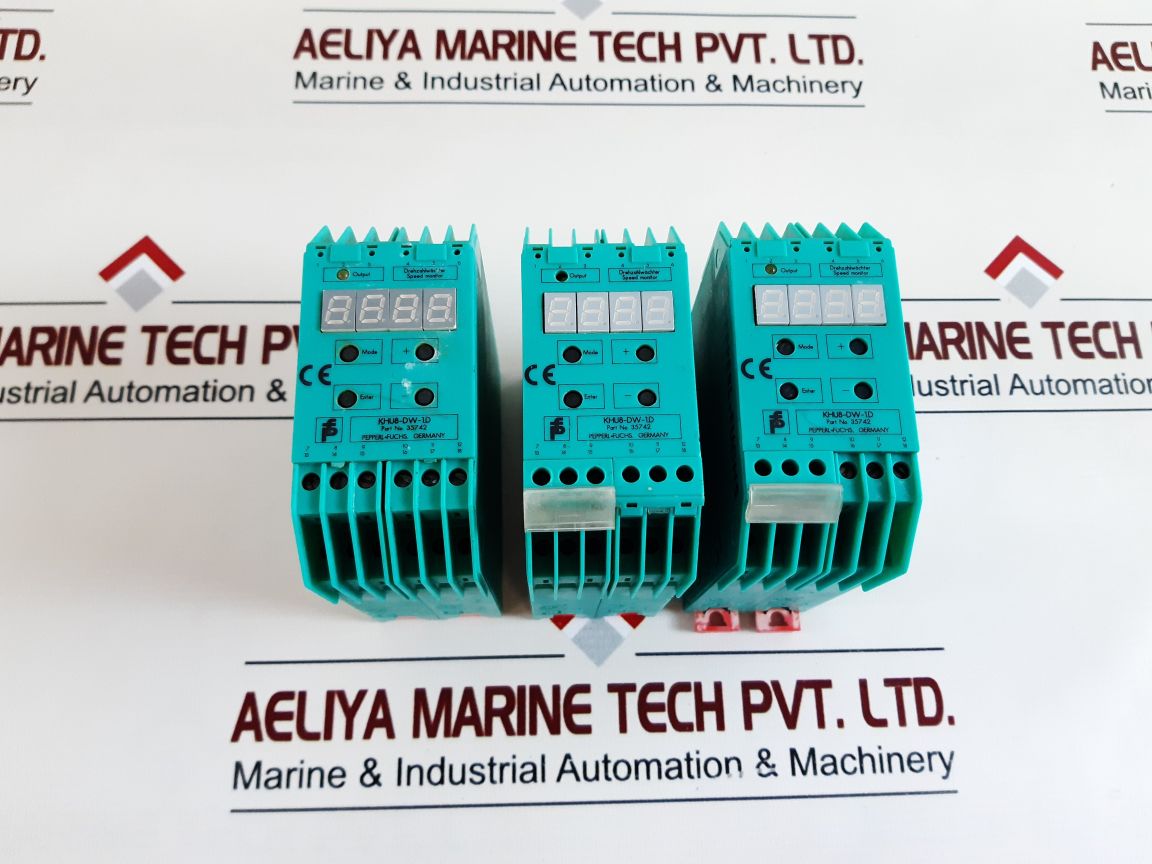 Pepperl+Fuchs Khu8-dw-1D Rotational Speed Monitor 35742