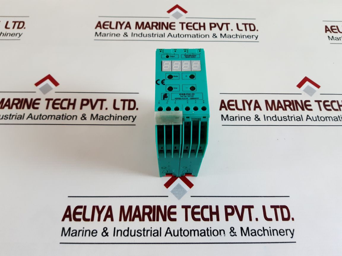 Pepperl+Fuchs Khu8-dw-1D Rotational Speed Monitor 35742