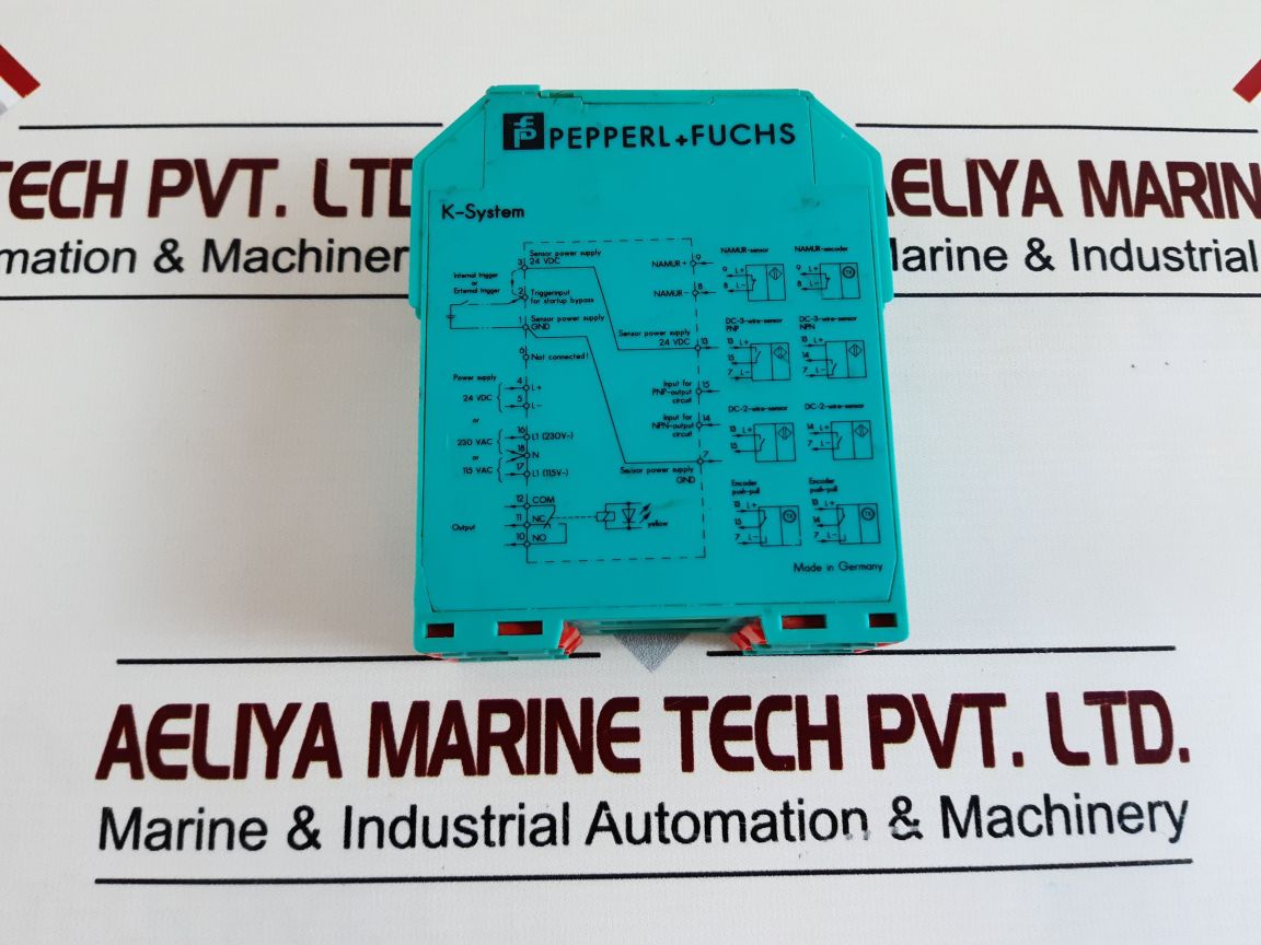Pepperl+Fuchs Khu8-dw-1D Rotational Speed Monitor 35742