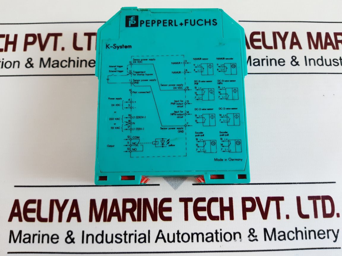 Pepperl+Fuchs Khu8-dw-1D Rotational Speed Monitor 35742