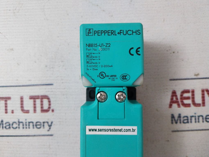 Pepperl+Fuchs Nbb15-u1-z2 Inductive Switch Sensor 030346