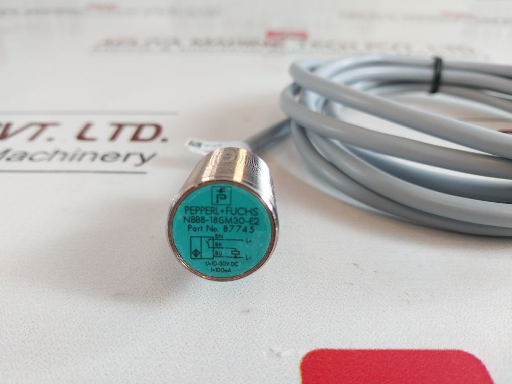 Pepperl+Fuchs Nbb8-18Gm30-e2 Proximity Switch/Sensor With Cable 87745