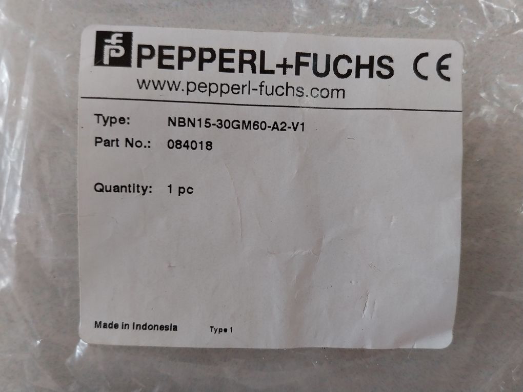 Pepperl+Fuchs Nbn15-30Gm60-a2-v1 Proximity Switch Sensor 84018/084018