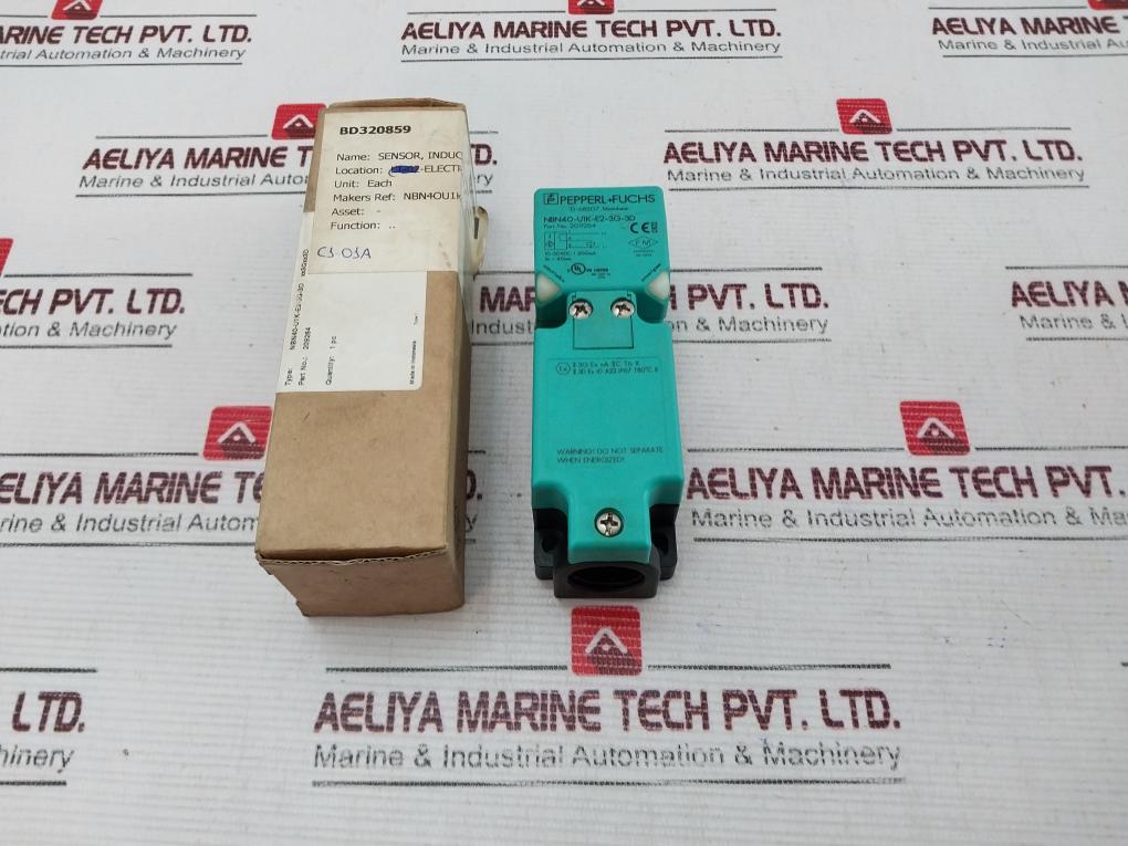 Pepperl+Fuchs Nbn40-u1K-e2-3G-3D Inductive Sensor 209264