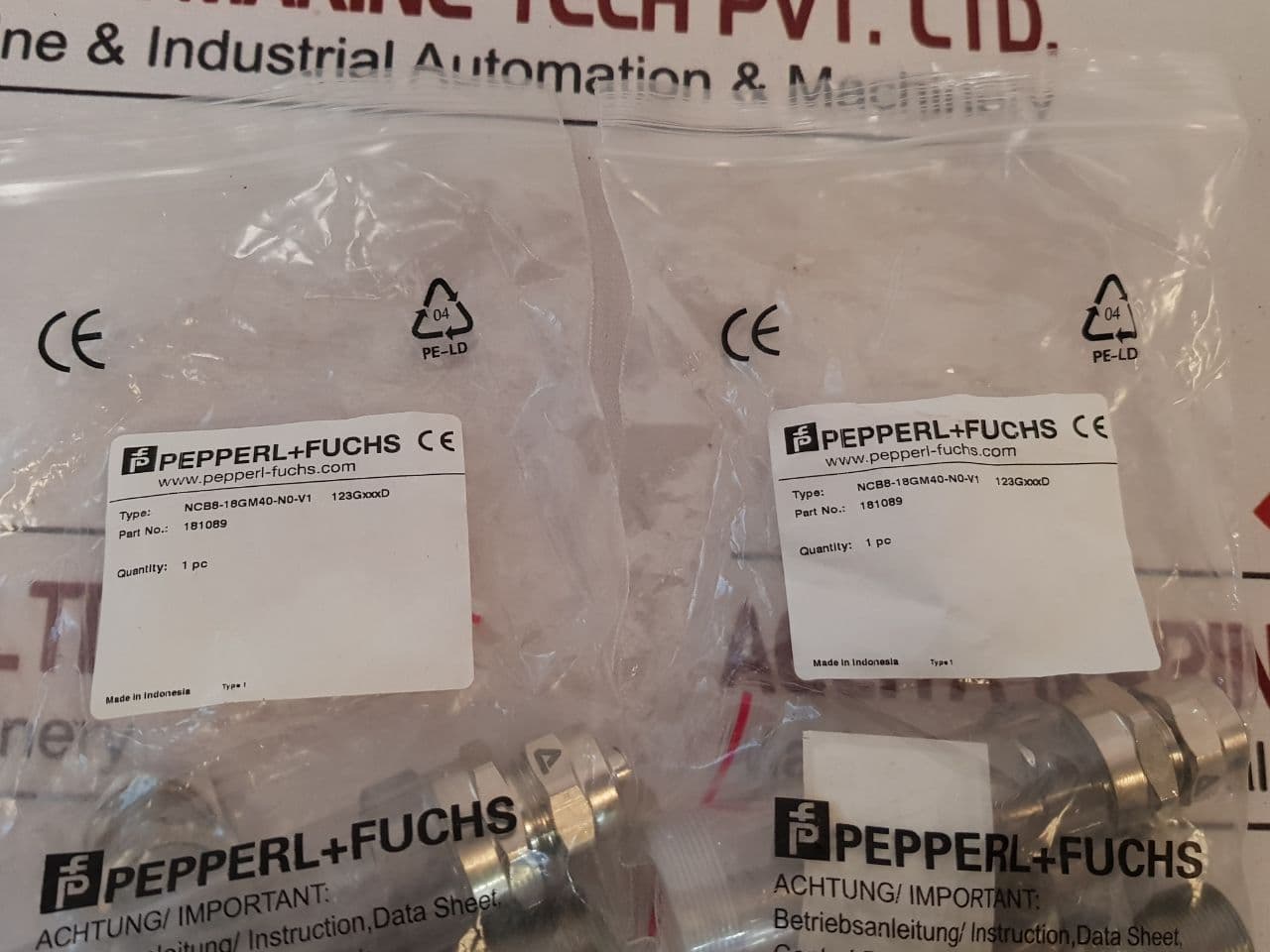Pepperl+Fuchs Ncb8-18Gm40-n0-v1 Inductive Sensor