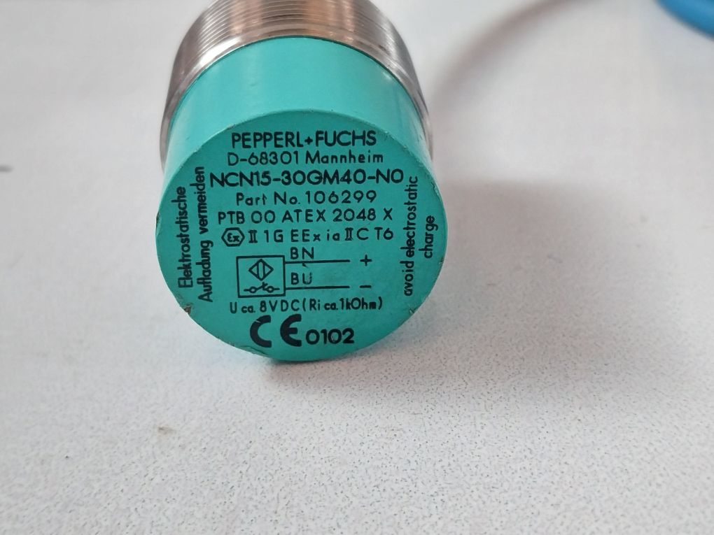 Pepperl+Fuchs Ncn15-30Gm40-n0 Inductive Sensor 106299