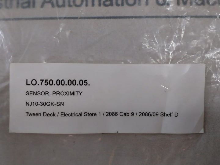 Pepperl+Fuchs Nj10-30Gk-sn Proximity Switch Sensor 256353,250938