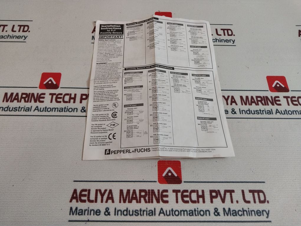 Pepperl+Fuchs Nj10-30Gm-n Proximity Sensor 5-25Vdc