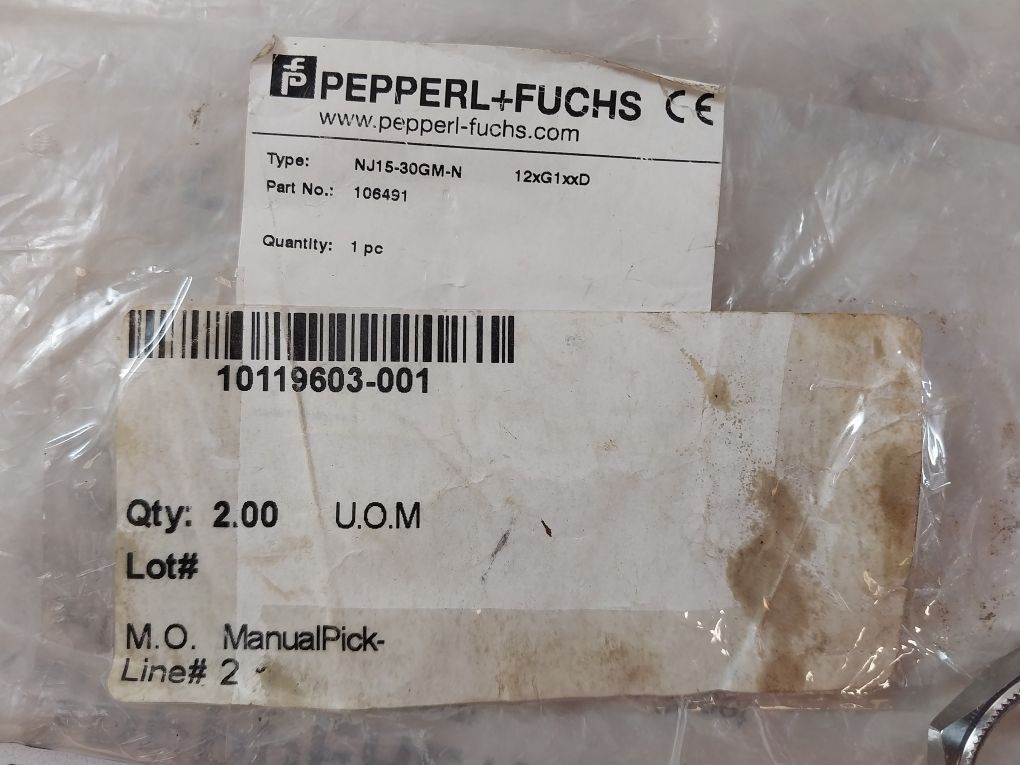 Pepperl+Fuchs Nj15-30Gm-n Proximity Sensor