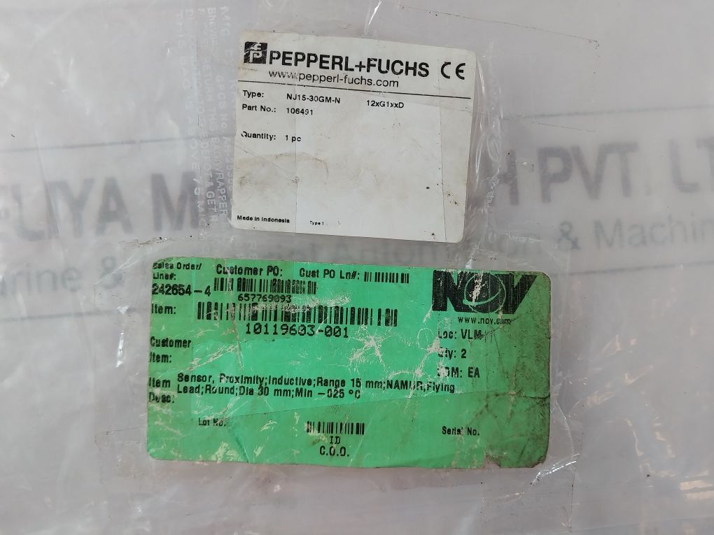 Pepperl+Fuchs Nj15-30Gm-n Proximity Sensor
