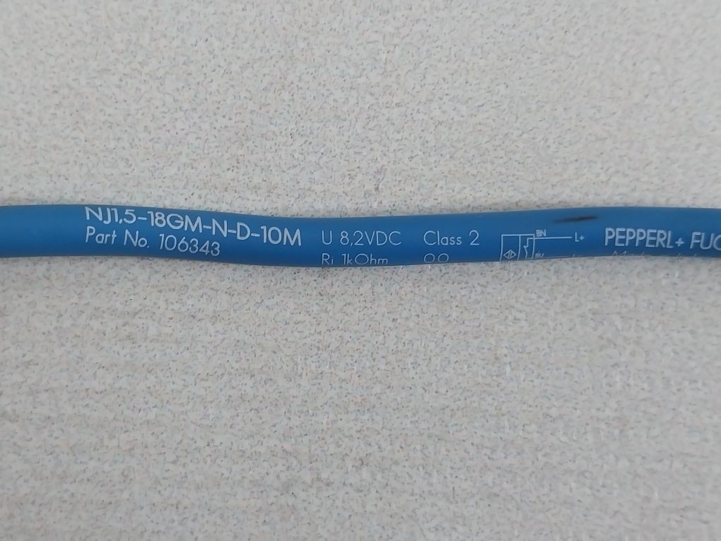 Pepperl+Fuchs Nj1,5-18Gm-n-d-10M Inductive Proximity Sensor 106343
