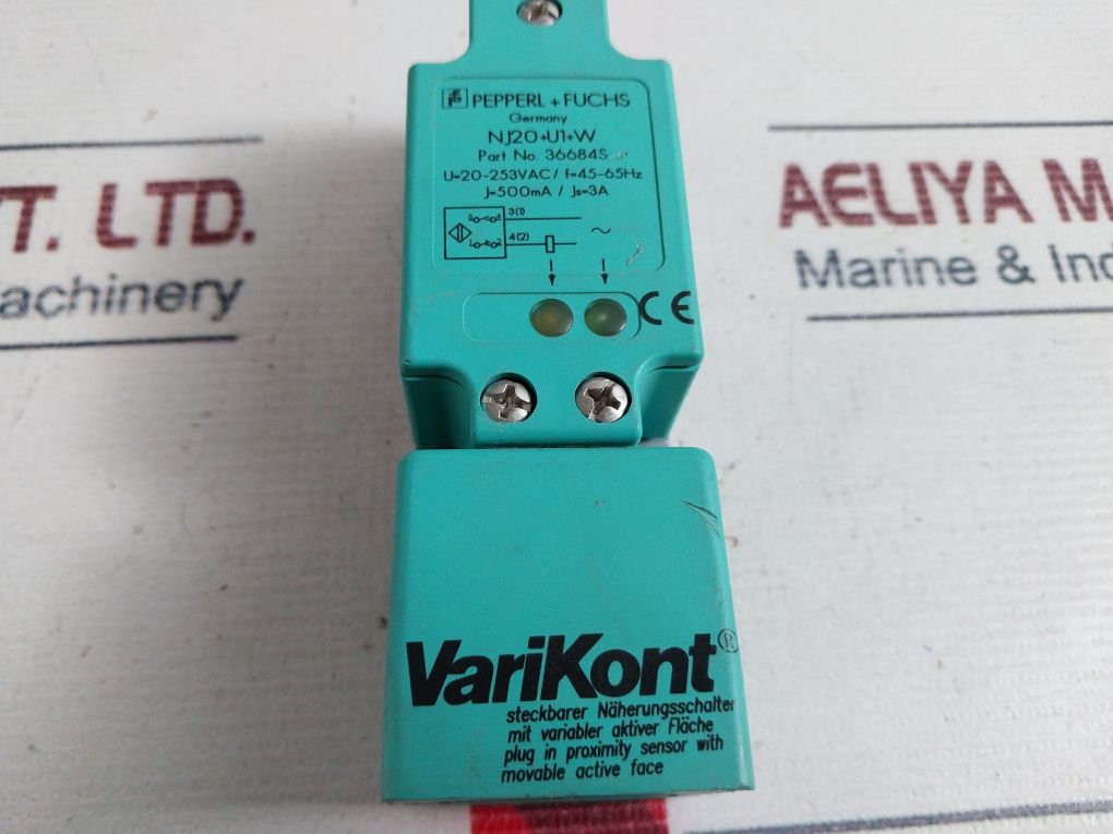 Pepperl+Fuchs Nj20-u1-w Proximity Switch Sensor 45-65Hz