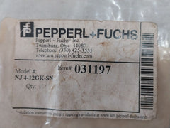 Pepperl+Fuchs Nj4-12Gk-sn Proximity Sensor 31197S