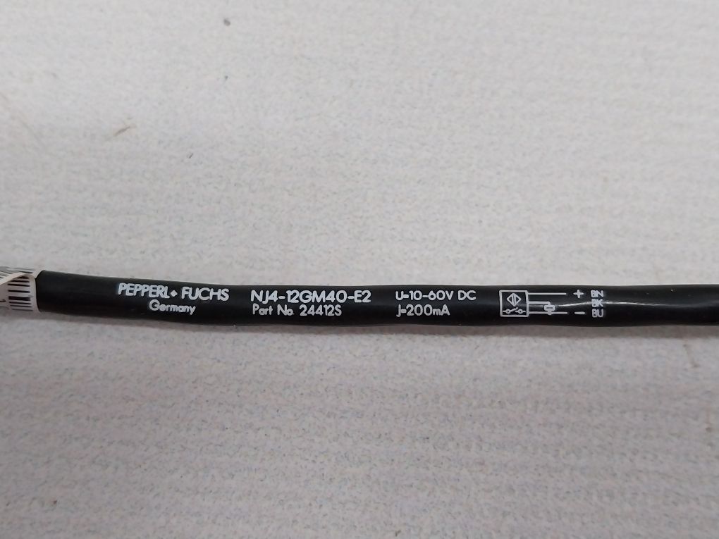 Pepperl+Fuchs Nj4-12Gm40-e2 Inductive Sensor 24412S