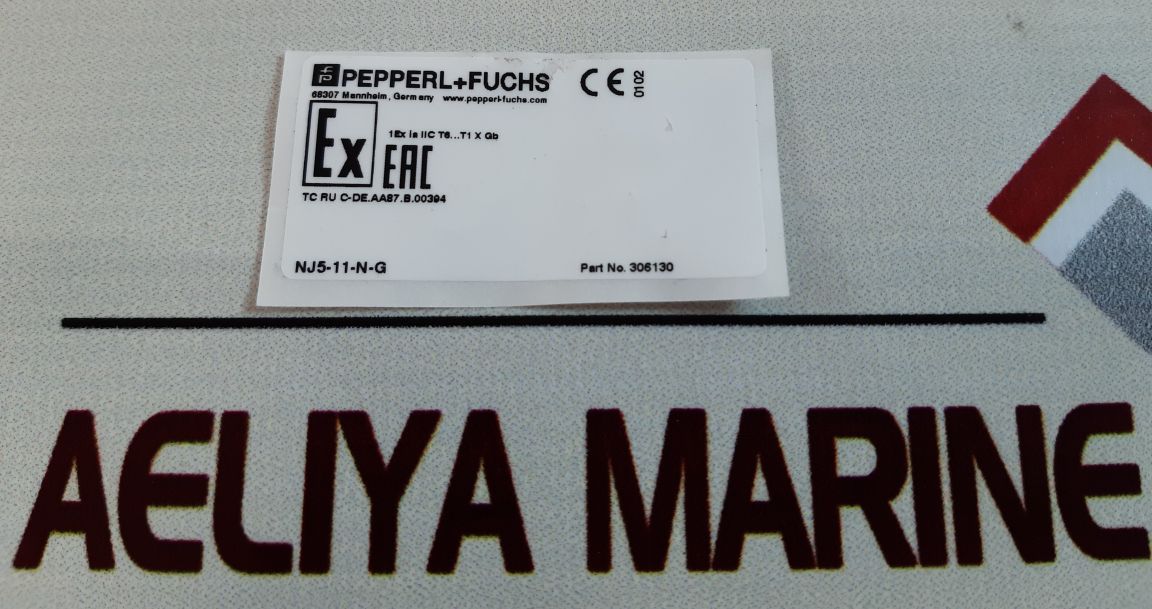 Pepperl+fuchs nj5-11-n-g proximity sensor 306130