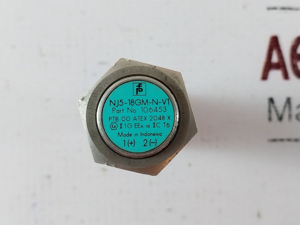 Pepperl+Fuchs Nj5-18Gm-n-v1 Proximity Switch Sensor