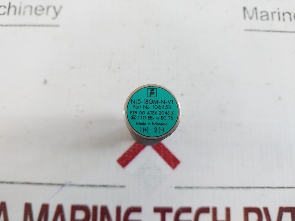 Pepperl+Fuchs Nj5-18Gm-n-v1 Inductive Proximity Sensor 106453