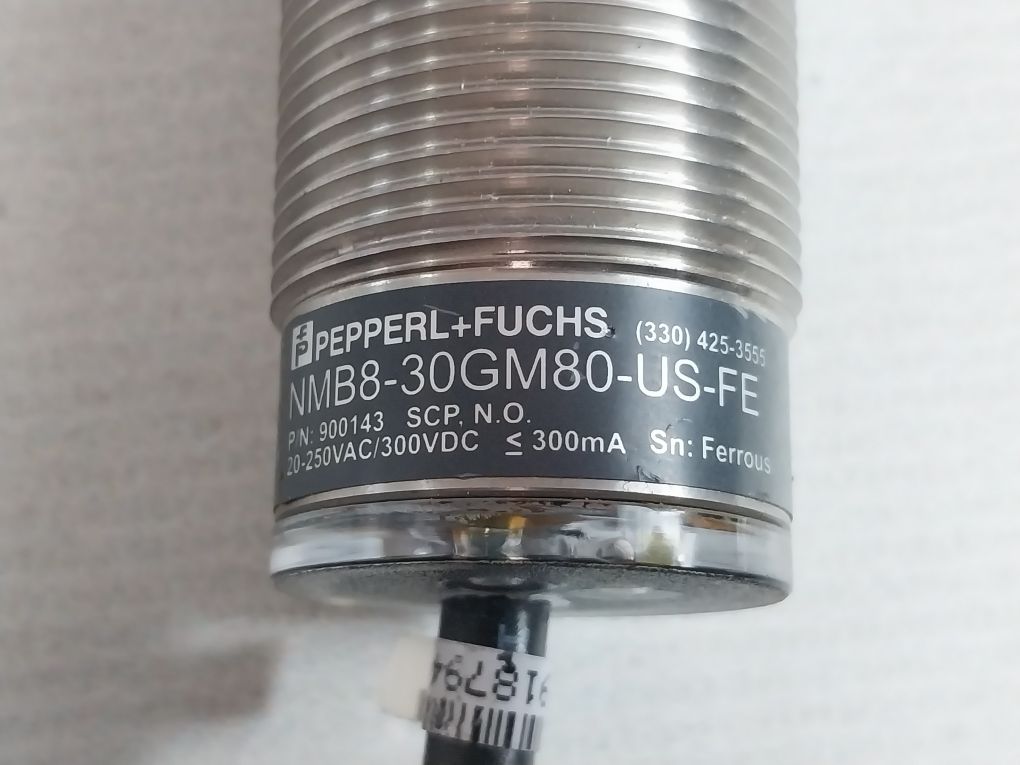 Pepperl+Fuchs Nmb8-30Gm80-us-fe Inductive Sensor