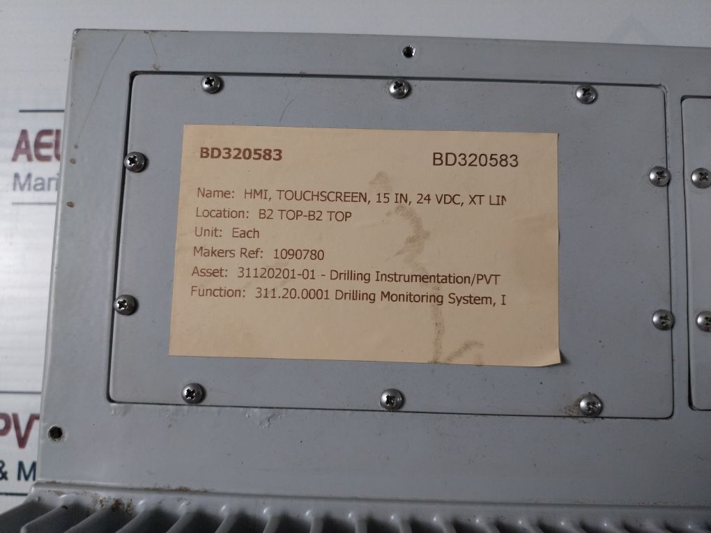 Pepperl+Fuchs Pc9715R-b1-q3Dc-xt1Cf1Ll-s0-n0 Hmi Touchscreen Display 547226-0019