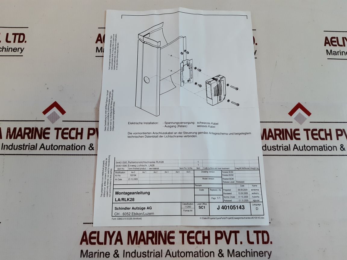 Pepperl+fuchs rlk28 retroflective sensor 54401595